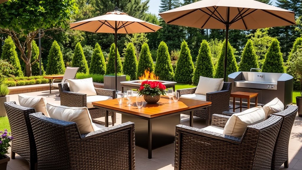 top luxury outdoor furniture