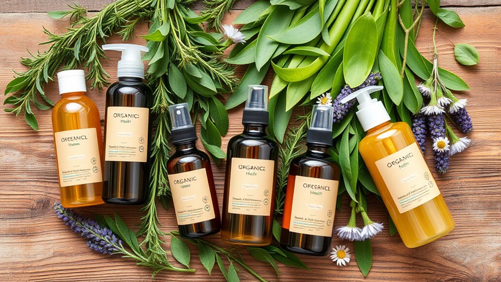 top organic hair care