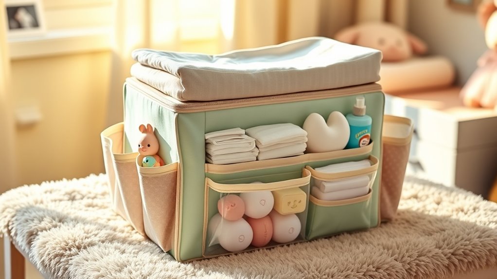 top portable diaper organizers
