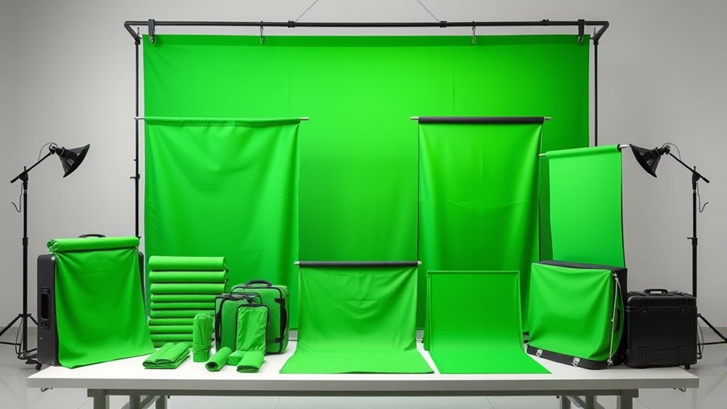 top portable green screen kits