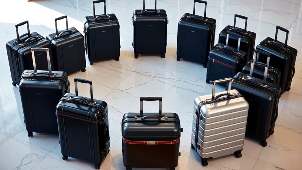 top premium expandable luggage