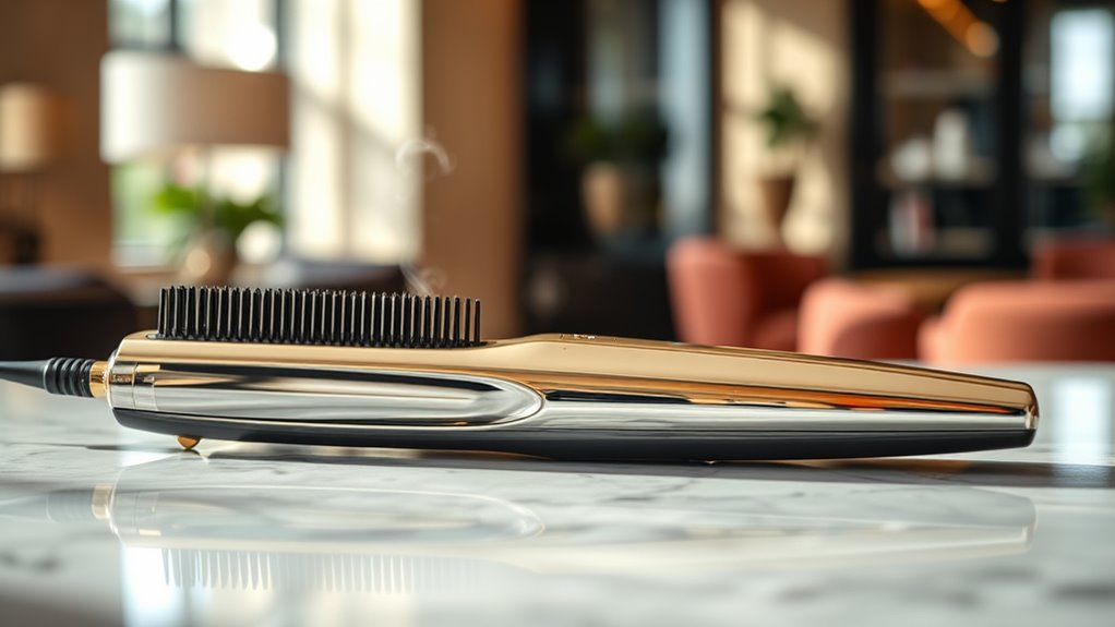 top premium hair straightening brushes