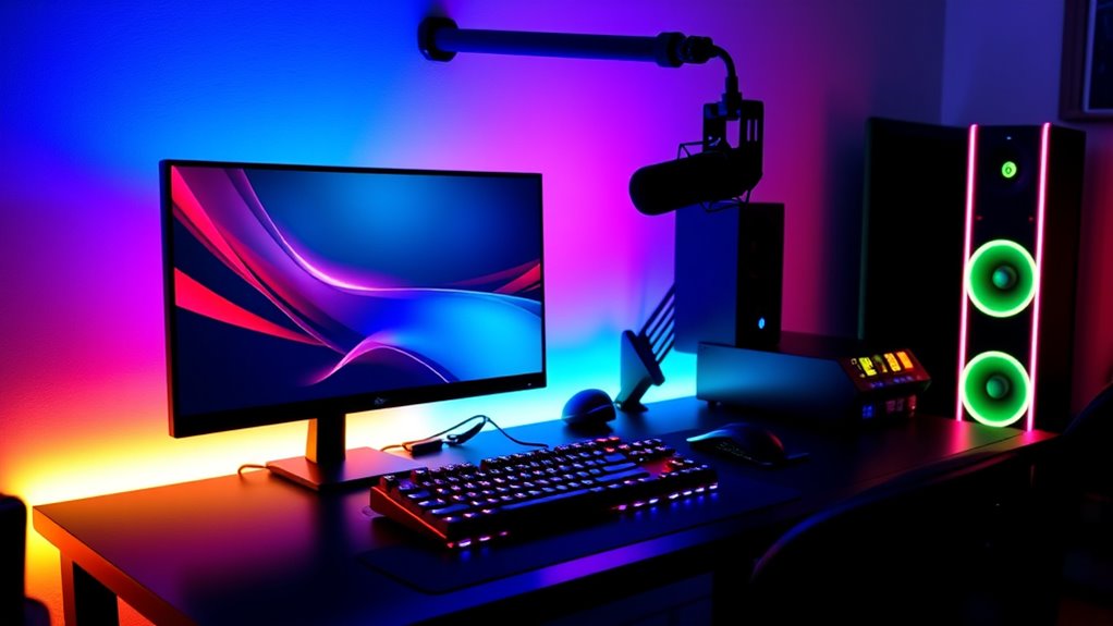 top rgb streaming light kits
