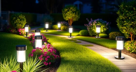 top solar motion garden lights