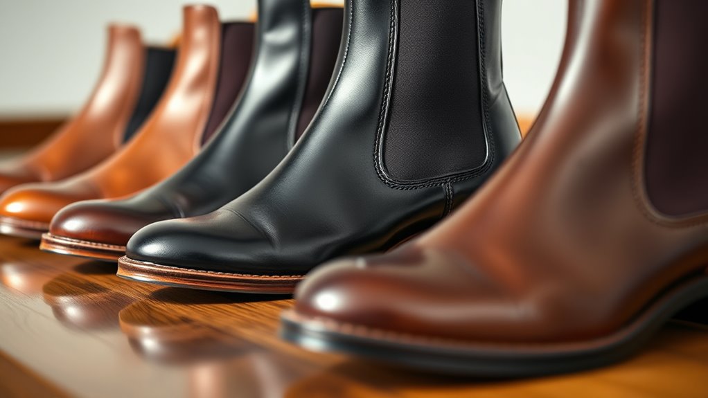 top stylish leather chelsea boots