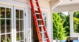 top two story emergency ladders