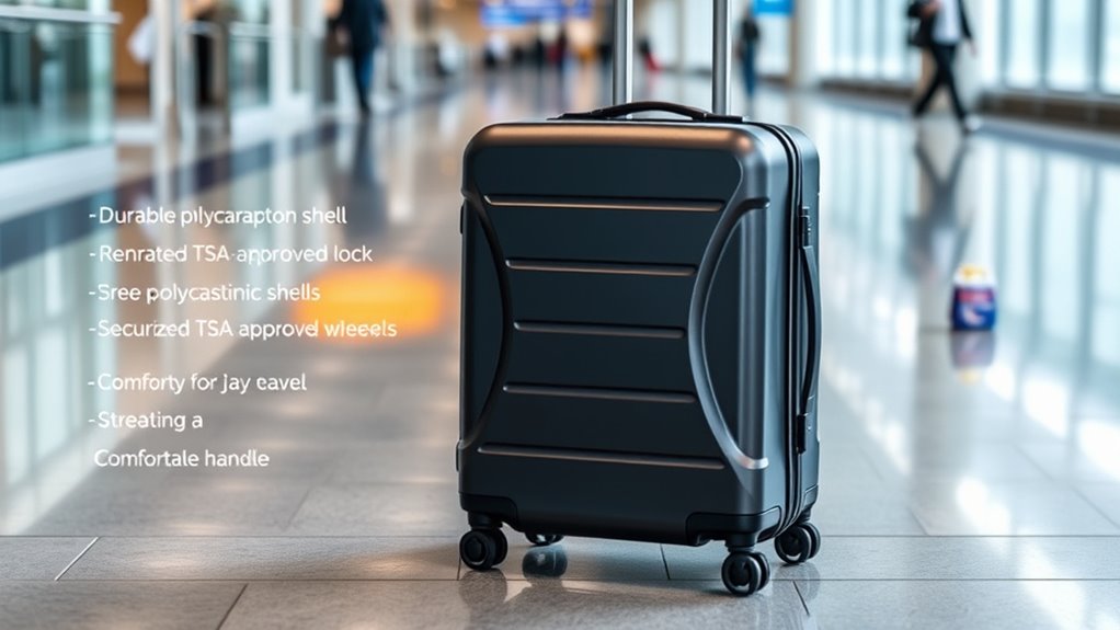 travel friendly lightweight luggage