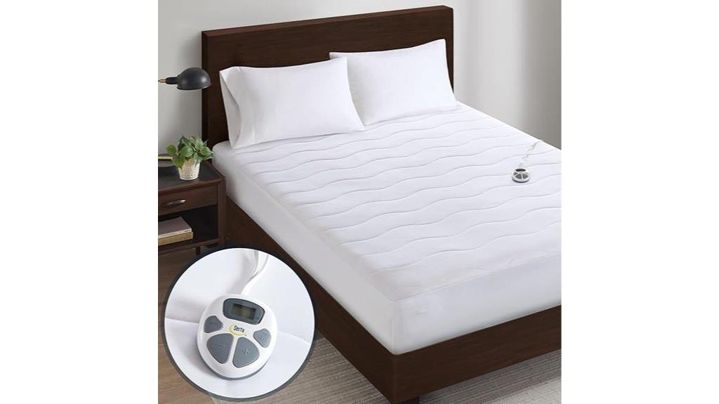 twin xl heated mattress pad