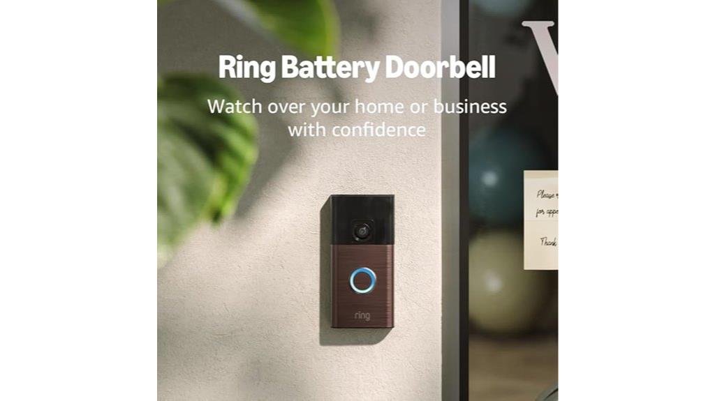 video motion detection doorbell