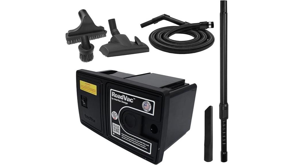 wall mounted rv vacuum