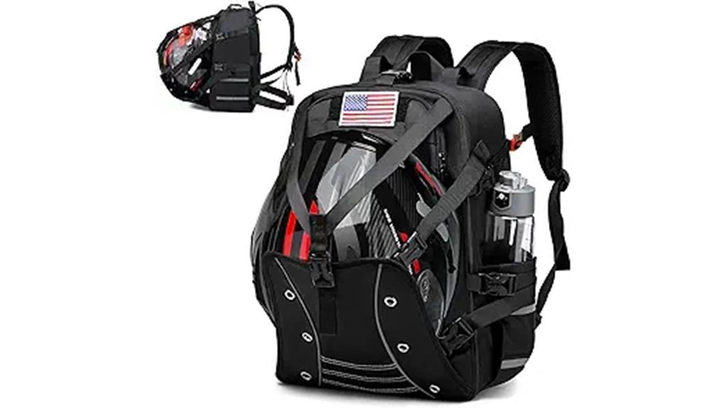 waterproof motorcycle helmet backpack