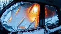 winter camping car insulation