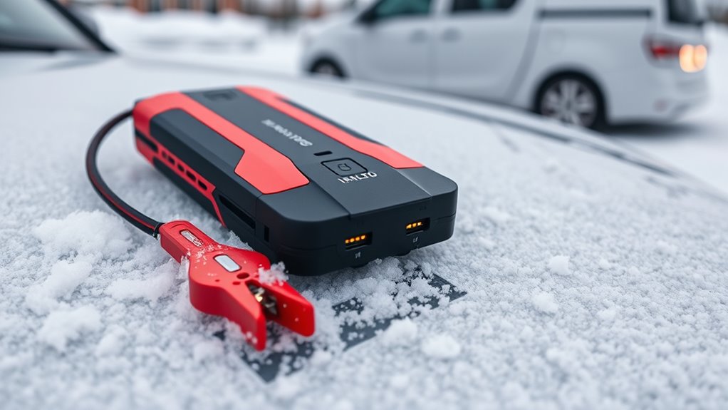 winter car jump starter considerations