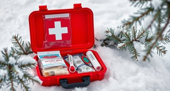 winter travel first aid kits