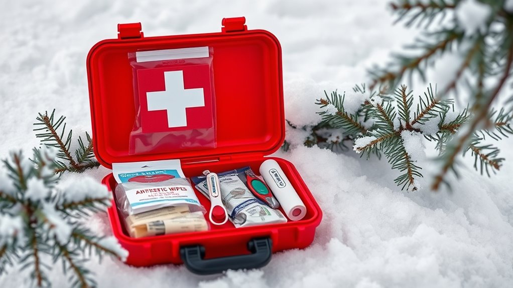 winter travel first aid kits