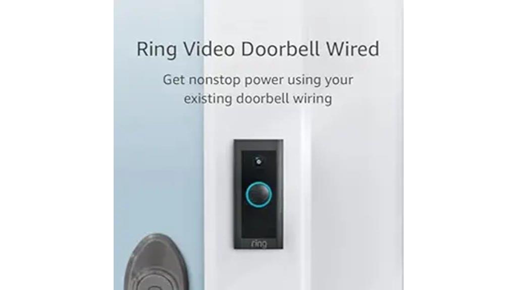 wired hd video doorbell
