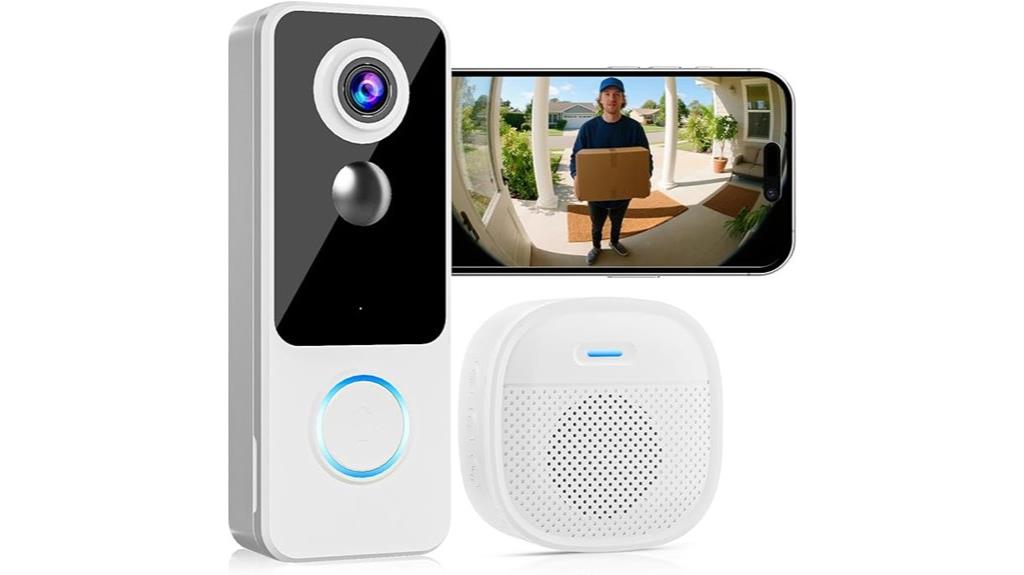 wireless 2k doorbell camera