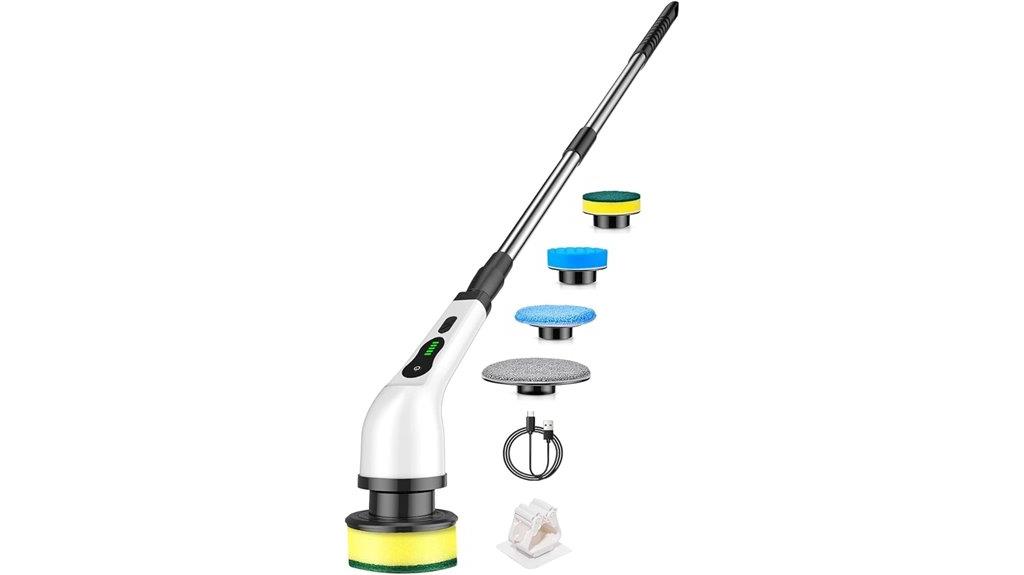 wireless waterproof floor scrubber