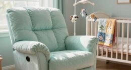 comfortable essential nursery chairs