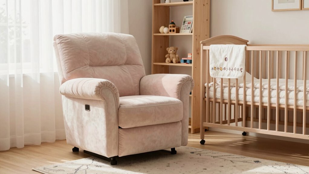comfortable nursery glider search