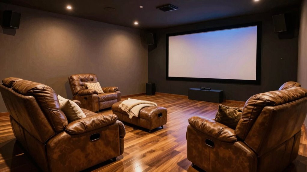 comfortable sound insulating recliners