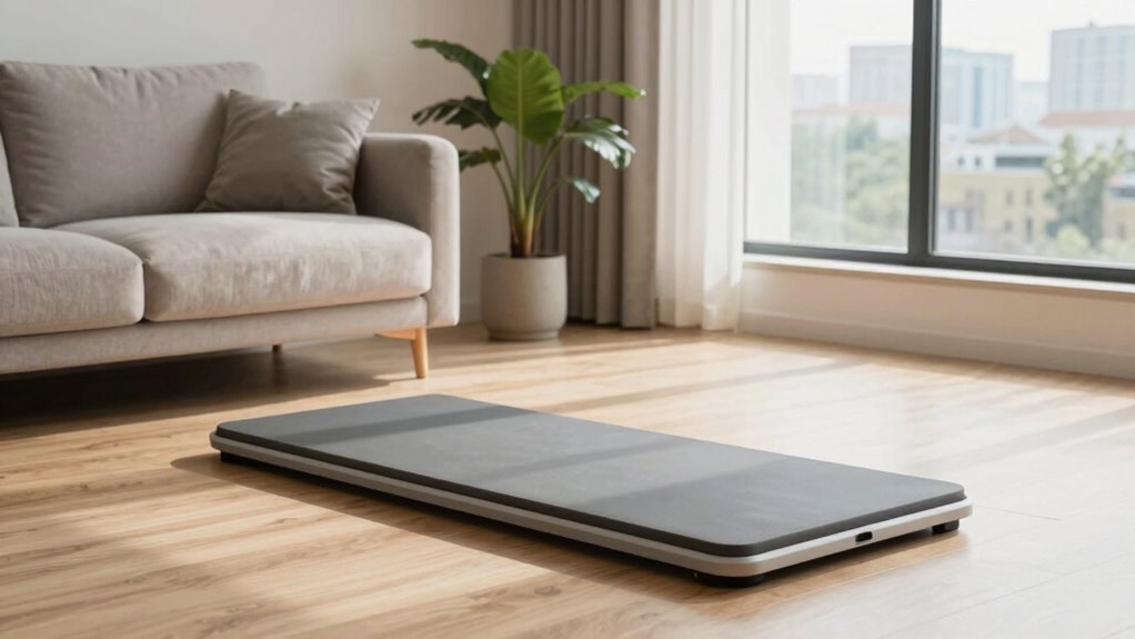 compact quiet apartment treadmill