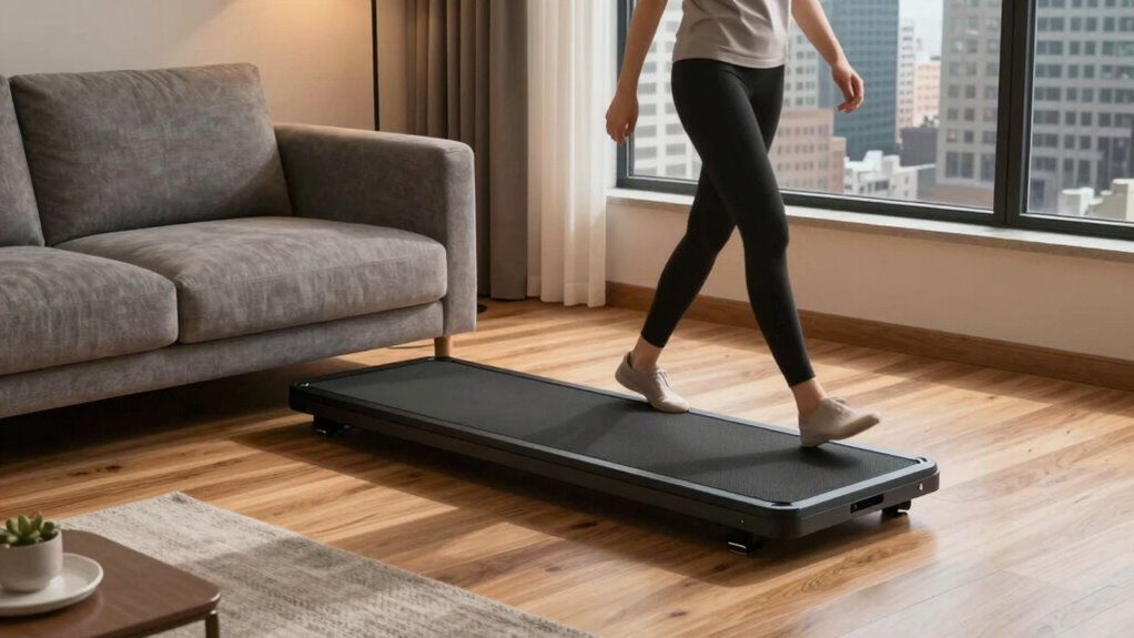 compact quiet space saving exercise
