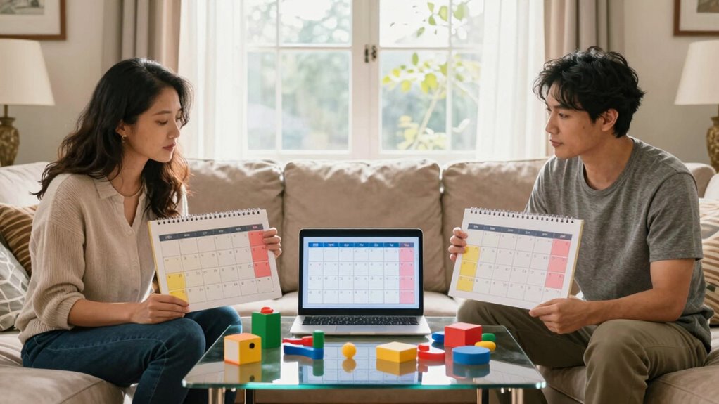 consistent routines reduce conflict