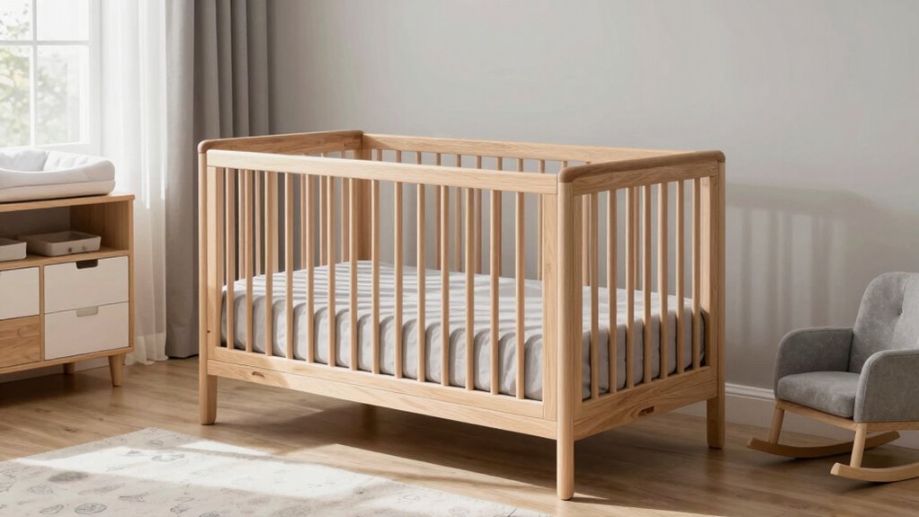 convertible crib ensures safety