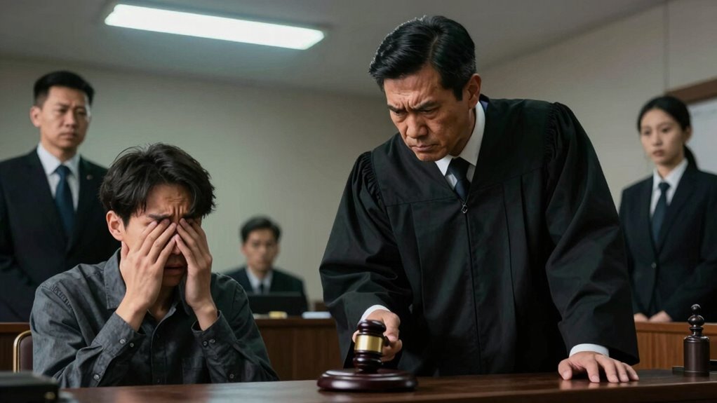 court stress impacts emotions