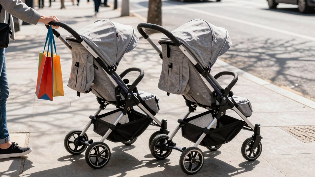 double stroller safety and bonding