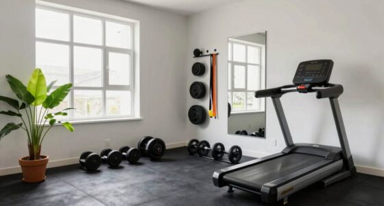 efficient compact workout space