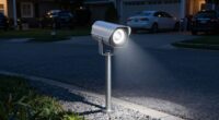enhanced driveway security lighting