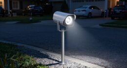 enhanced driveway security lighting