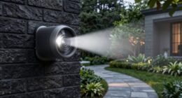 enhanced outdoor surveillance lighting