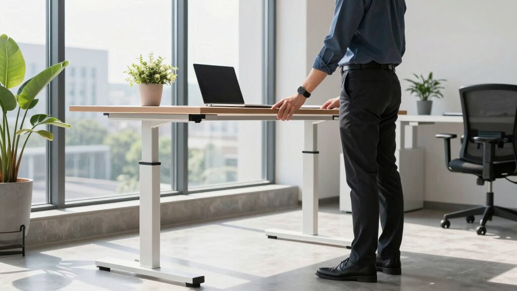 ergonomic standing desk benefits