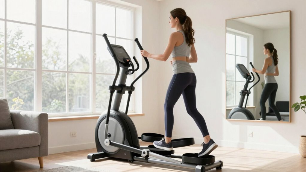 home ellipticals promote low impact exercise
