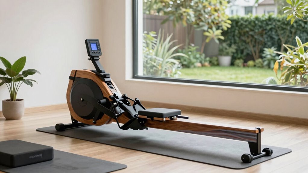 home recovery low impact rowing