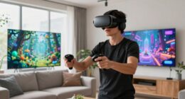 immersive virtual workout experience