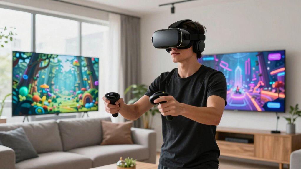 immersive virtual workout experience