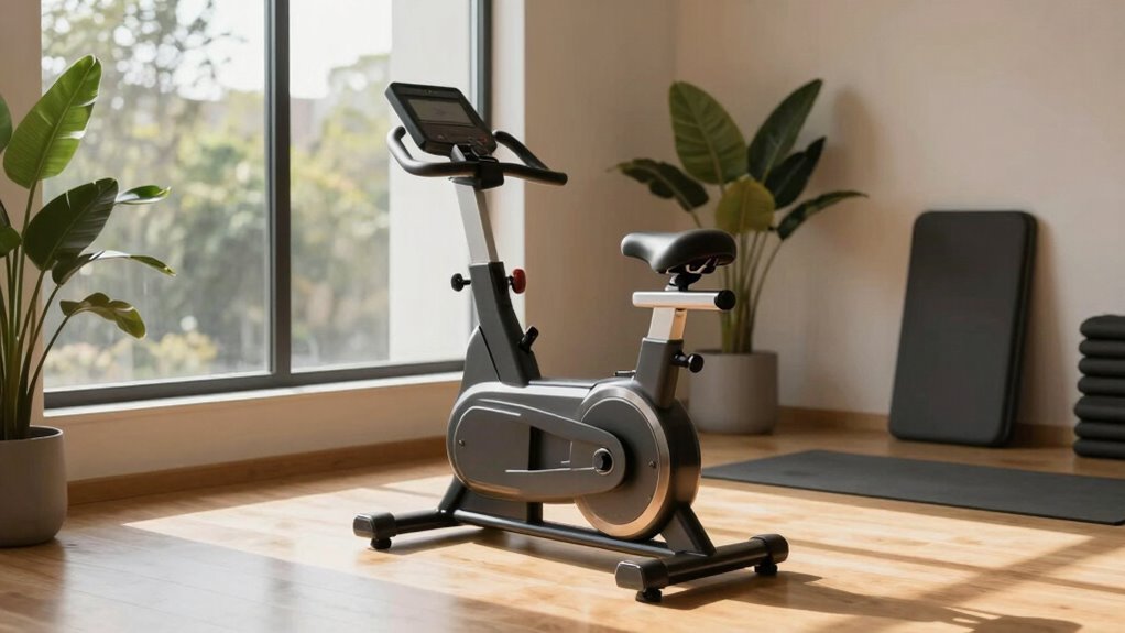 indoor biking boosts mood