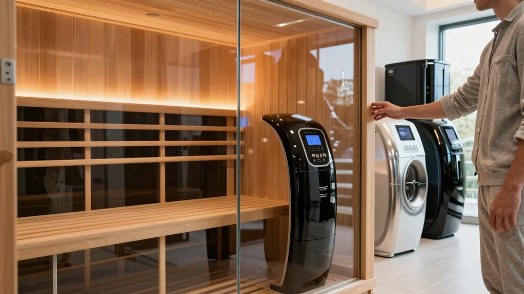 infrared sauna comparison methods