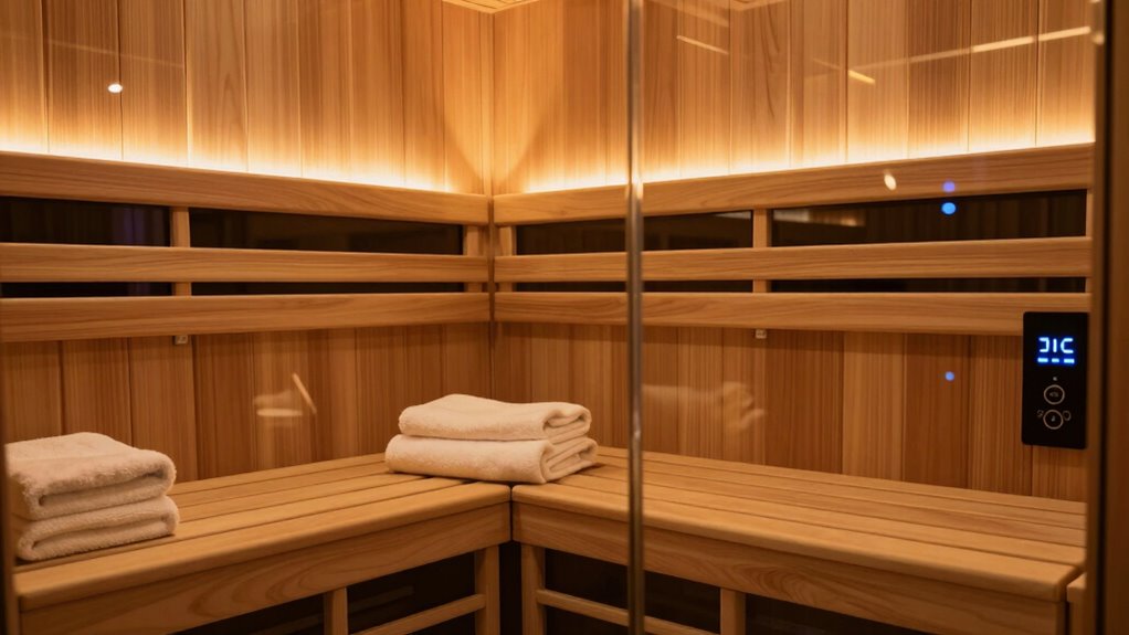 infrared sauna health features