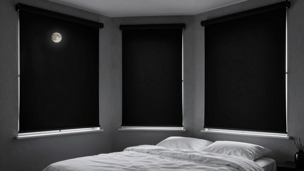 maximize sleep with blackout shades