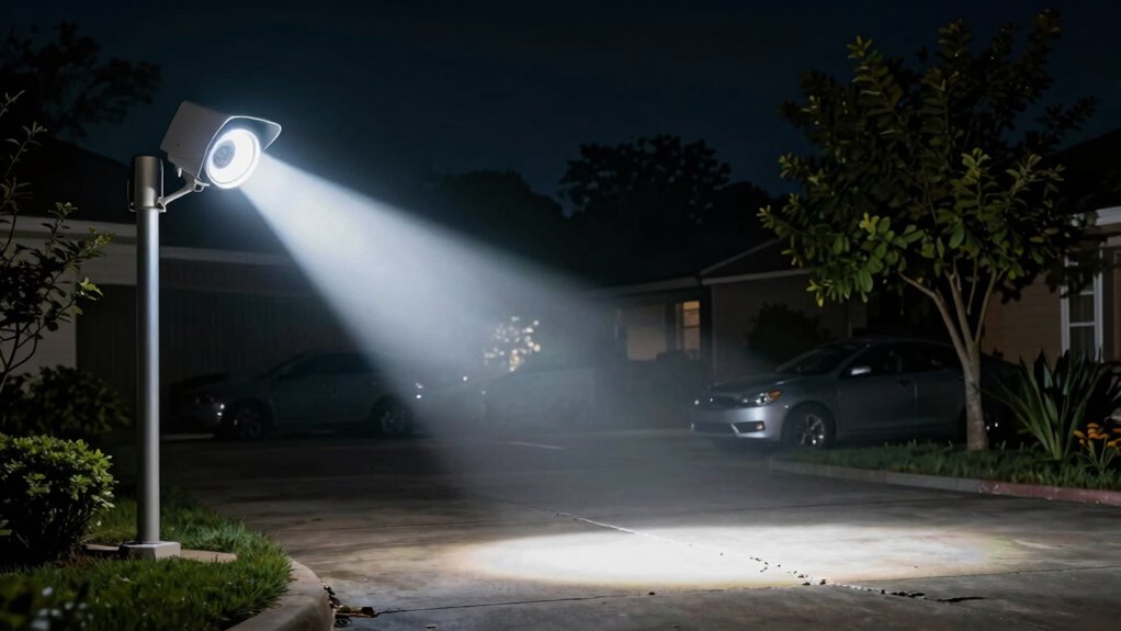 night vision and motion detection