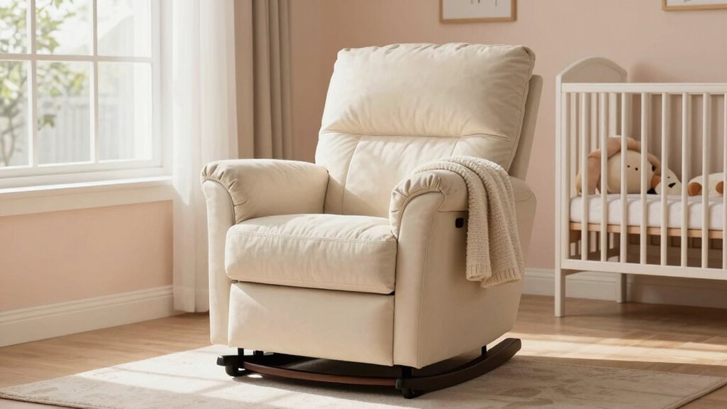 nursery gliders promote comfort