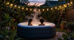 relaxing at home spa