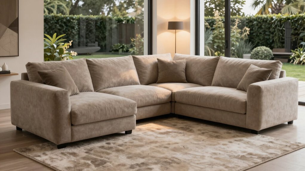 sectional sofas enhance family spaces
