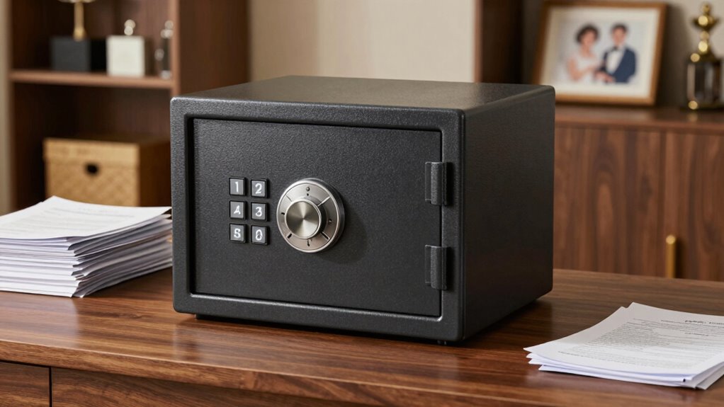 secure document fireproof safe