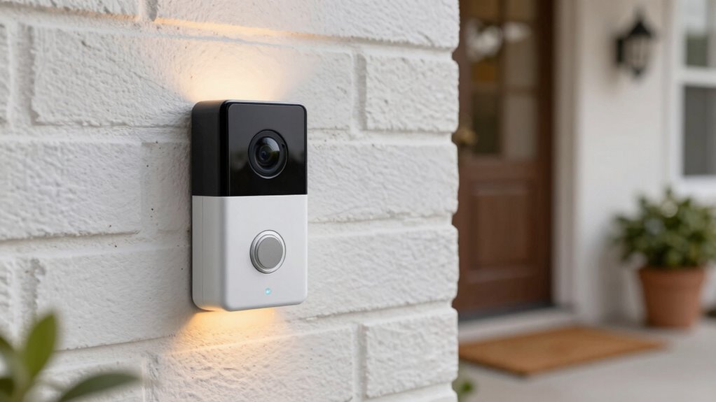 secure home entrance monitoring